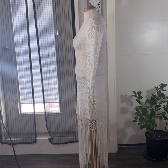 Xs Guess white Lace maxi dress - Picture 5 of 10
